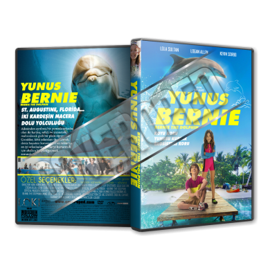 Yunus Bernie - Bernie the Dolphin - 2018 Türkçe Dvd cover Tasarımı